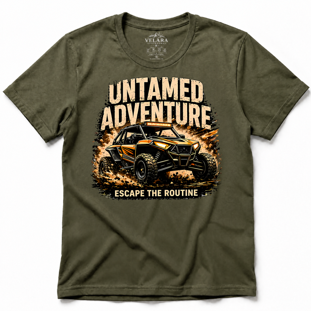Untamed Adventure Escape the Routine T-Shirt - Imagen 4