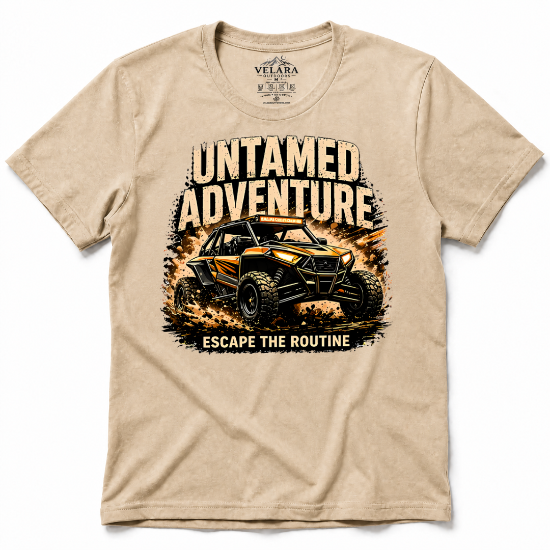 Untamed Adventure Escape the Routine T-Shirt - Imagen 5