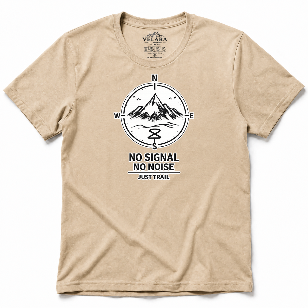 No Signal No Noise Just Trail T-Shirt - Image 5