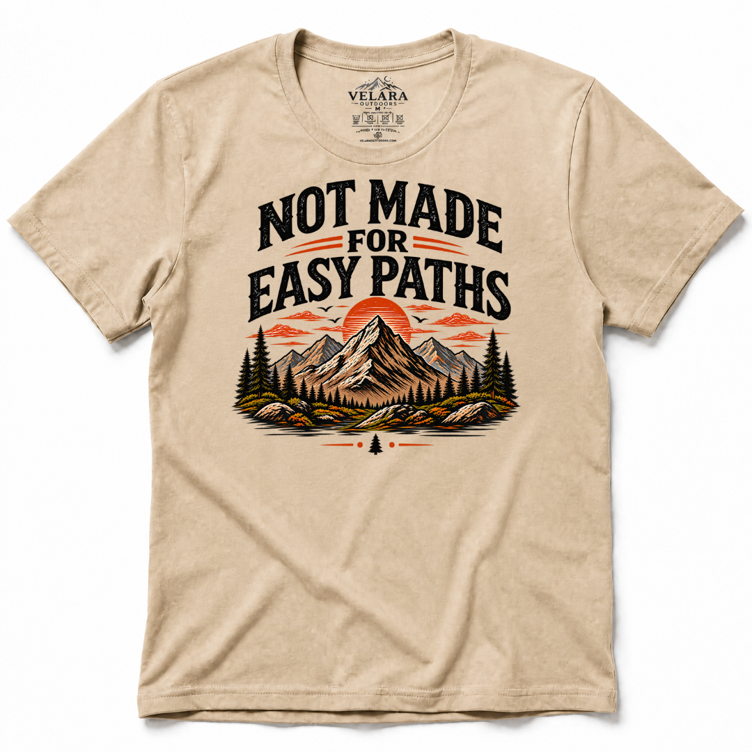Not Made for Easy Paths T-Shirt - Image 4