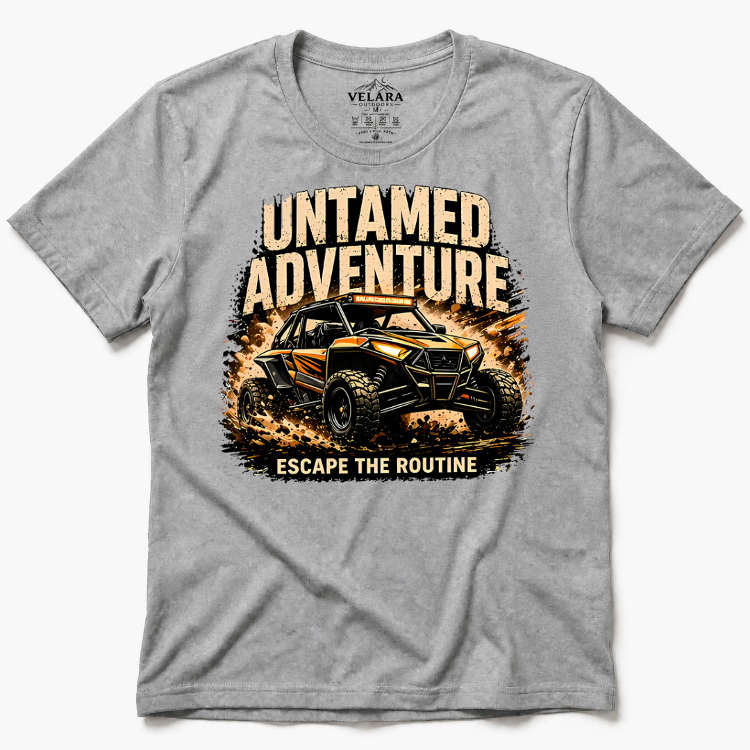 Untamed Adventure Escape the Routine T-Shirt - Imagen 3