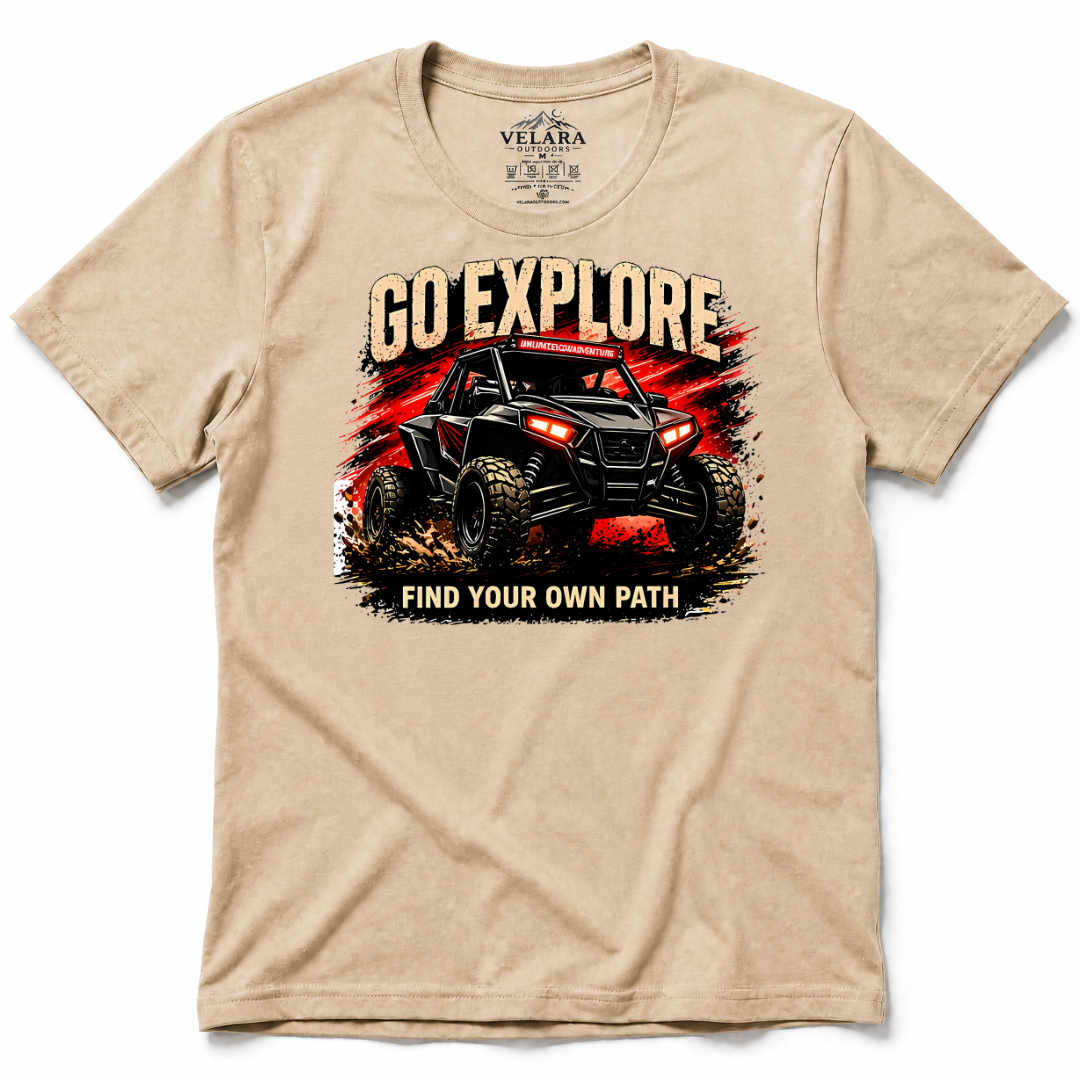 Go Explore: Find Your Own Path T-Shirt - Image 5