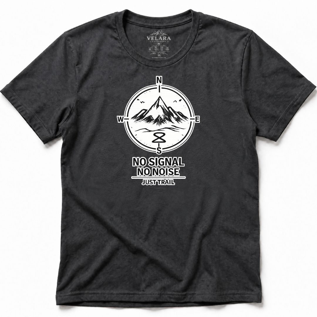 No Signal No Noise Just Trail T-Shirt - Image 2