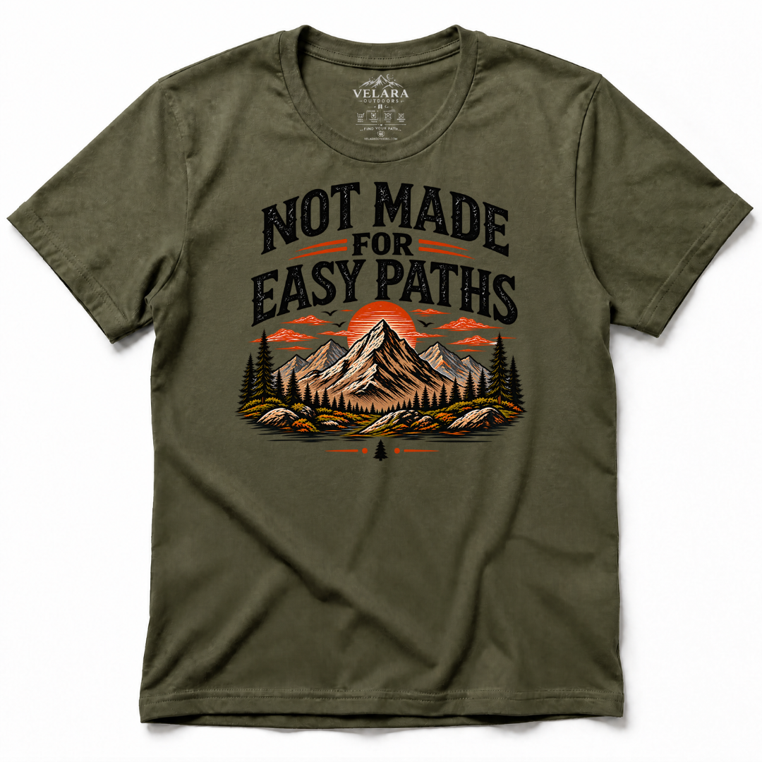 Not Made for Easy Paths T-Shirt - Image 3