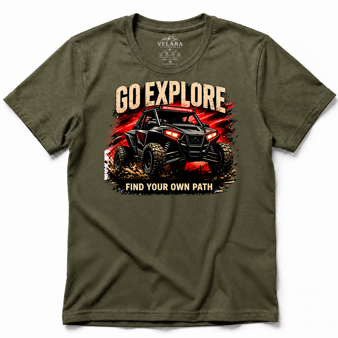 Go Explore: Find Your Own Path T-Shirt - Image 4