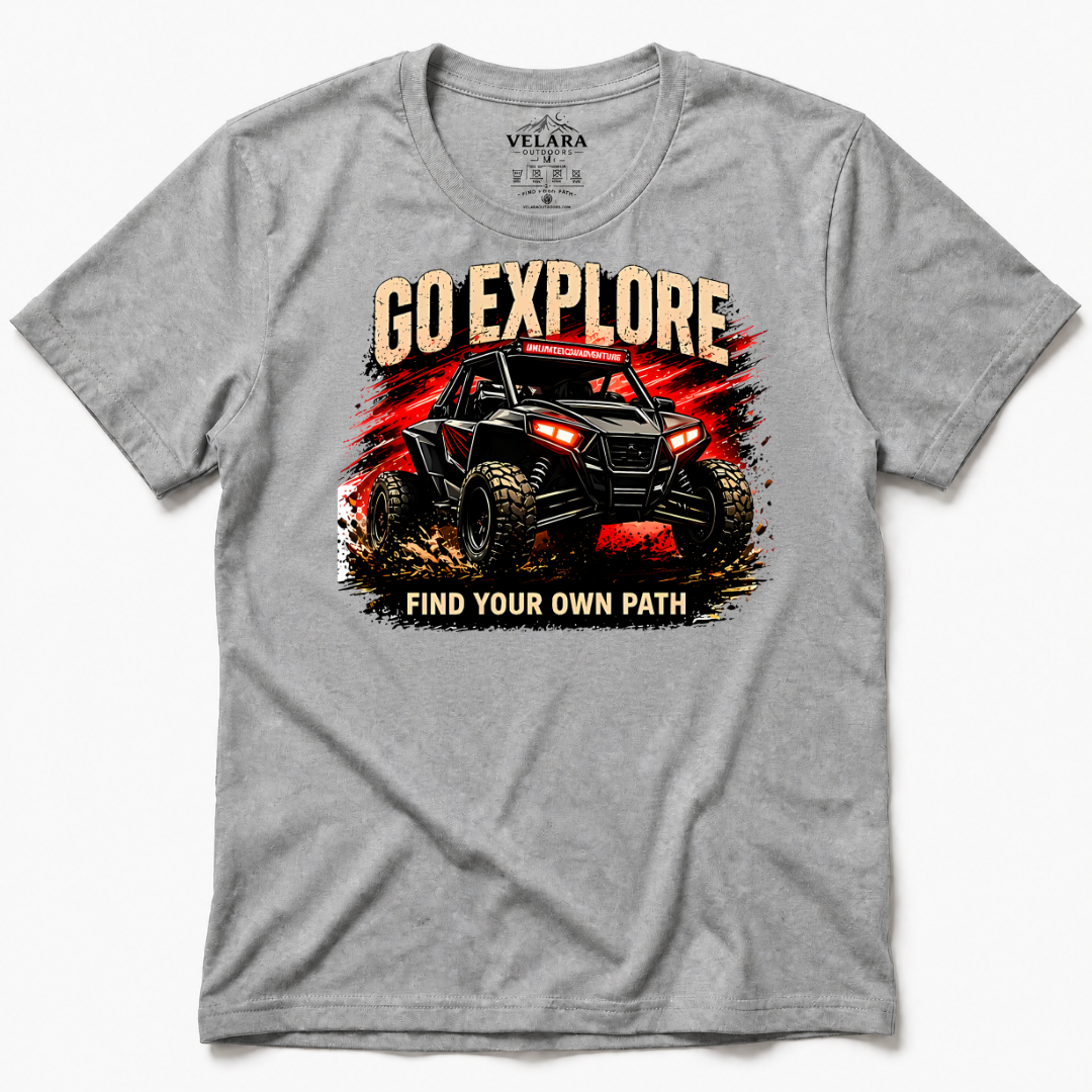 Go Explore: Find Your Own Path T-Shirt - Image 3